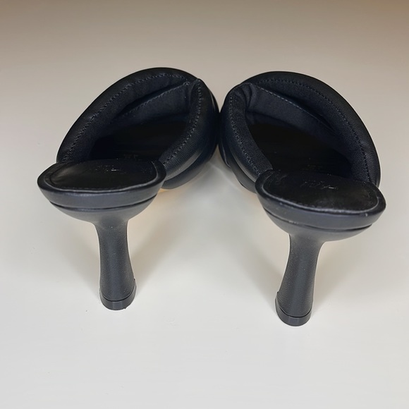 H&M Black Mules Size 9 in faux leather - Picture 7 of 16